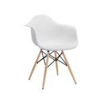 IKEA Simple Plastic Brown Chair